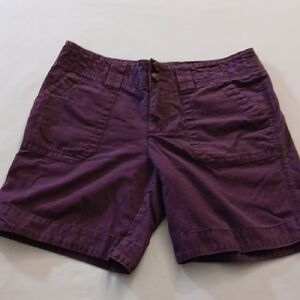 Eddie Bauer Purple Women's Cargo Shorts